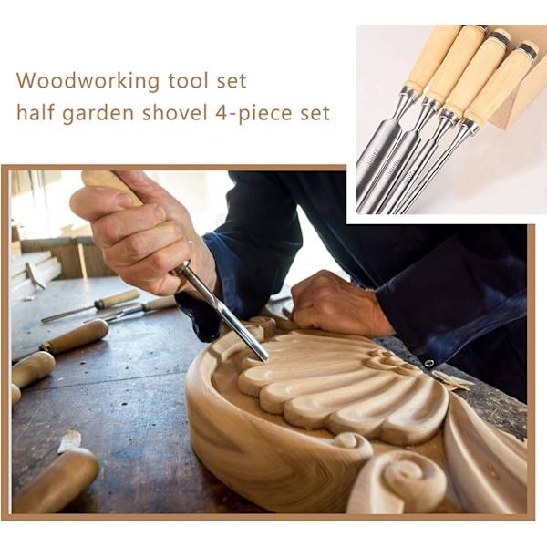 4st Art Carpenter Träsnitt Mortise Craft