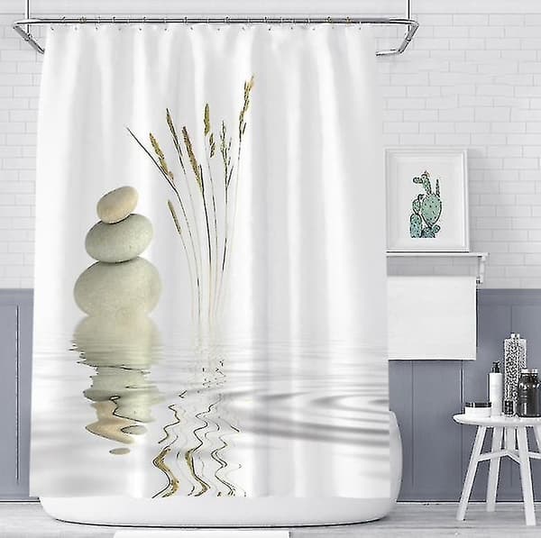 Duschdraperi 120 X 180 cm Digitaltryckt Modern Design Vattentätt Tvättbart Mögelresistent Polye