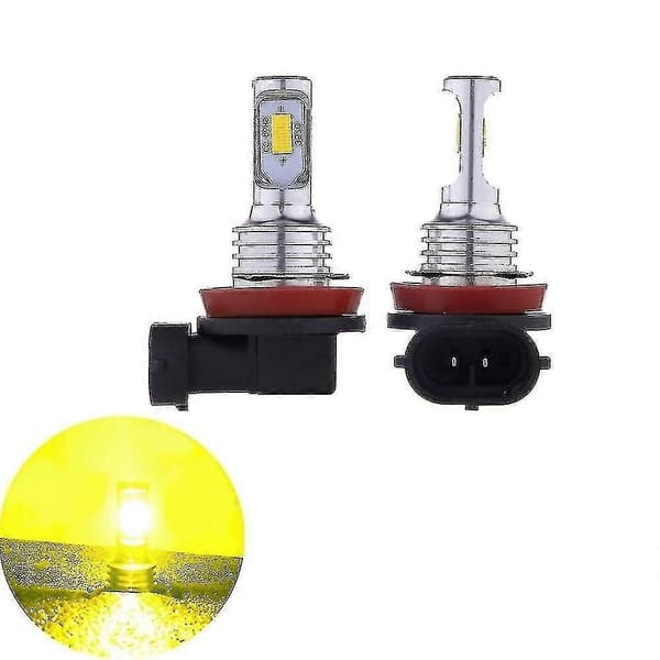 H11 H8 H16 80W 4000lm 3000k Gula Tech LED Dimljus Lampor Kit