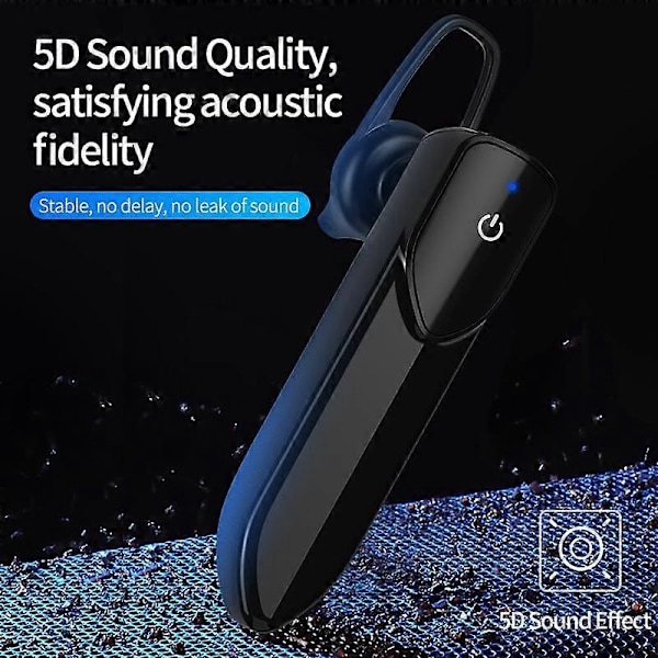 Trådlöst Bluetooth headset business handsfree superlång standby V5.0 hörlur
