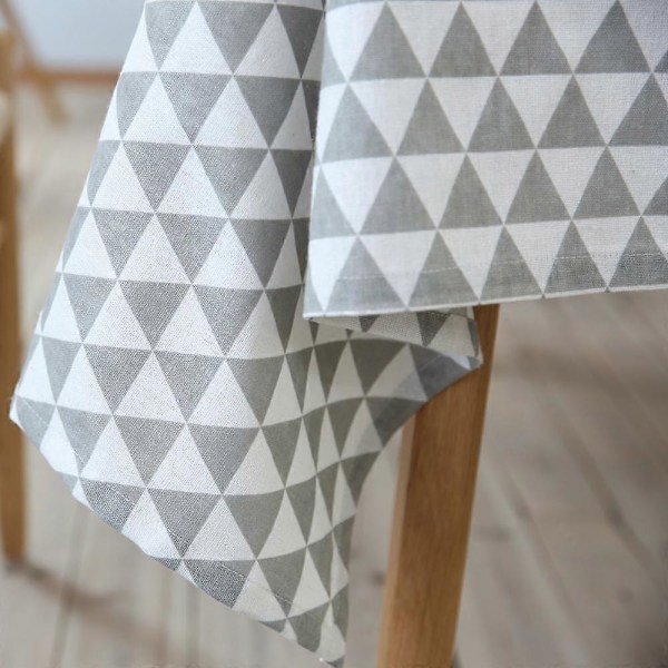 Bordsduk, Geometrisk Färgrik Triangel Geometrisk Pyramidformer Moderna Mönster New Age Konst Urban Hem, Rektangulär Bordsduk för Matsal Kök