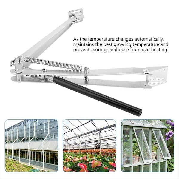Automatisk växthusfönsteröppnare | Ny stil Solar Auto Värmekänslig Automatisk Ventilationssats Gre