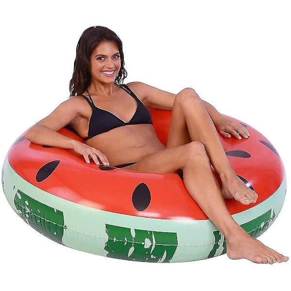 Badring Vuxen Vattenmelon Röd - 120cm