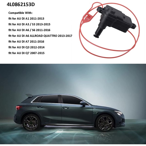 Bränslelucka Ställdon för Audi A1 A3 A6 C7 Q3 Q7