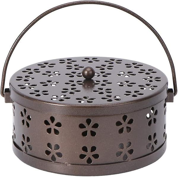 Spolhållare Retro Portabel Rökelsebrännare (brons)