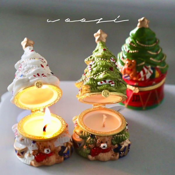 Christmas Tree Aromatic Candle Handgjorda Creative G