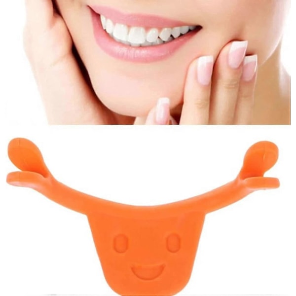 2 st Smile Face Trainer, Skönhetsövning för Hakan, Sött Leende Korrigeringsverktyg