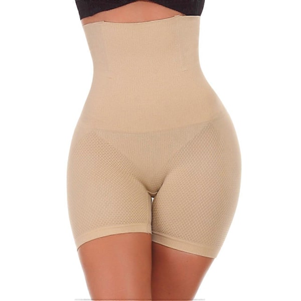 Högmidjade Tummy Control Bodyshaper Butt Lifter Boyshorts Kontrolltrosor Slimming Briefs för Kvinnor, XL/2XL