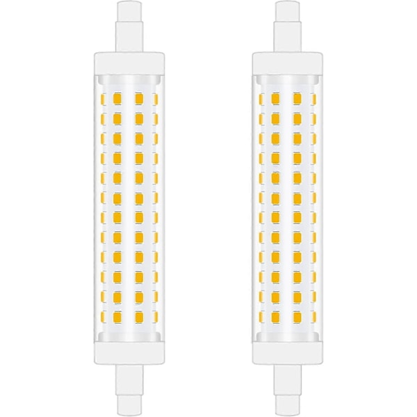 118mm R7S LED-lampa 10W Naturvit 4000K Linjär Spotlight Dubbelsidig 100W Halogenlampa Ersättning Perfekt för Sovrum, Badrum Ej Dimbar 2st