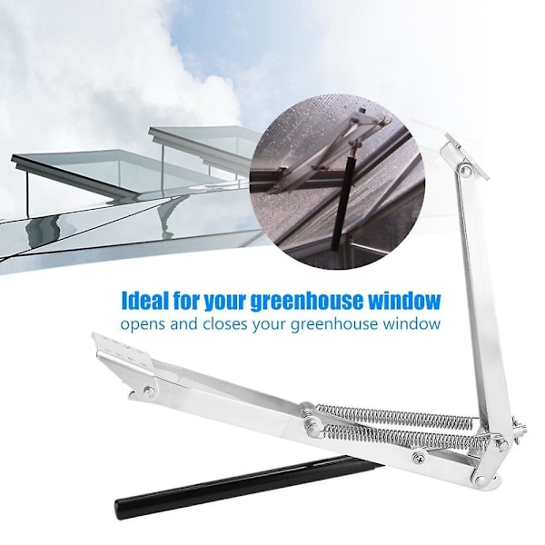 Automatisk växthusfönsteröppnare | Ny stil Solar Auto Värmekänslig Automatisk Ventilationssats Gre