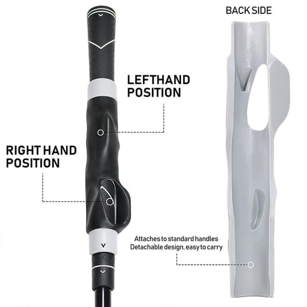 2025 Grepptränare Fäste för Förbättrad Handpositionering Höger Hand Träning Golfassistent för Golfträning