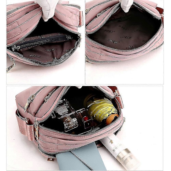 Lättviktig Vattentät Axelväska, Dam Casual Crossbody Väska