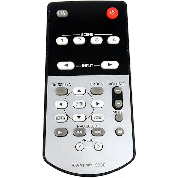 RAV41 för Yamaha AV-receiver fjärrkontroll WY19980 RX-A2010 RX-A2010BL RX-A3010