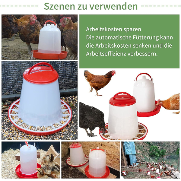 Set med 2,5 L dricksbehållare och 3 kg matare, matare för C