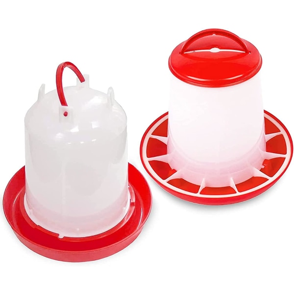 Set med 2,5 L dricksbehållare och 3 kg matare, matare för C