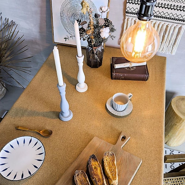Bordsdukar Rektangulära Tvättbara För Tableprint Rektangulär Bordsduk För Kök Matsal Linne Thanksgiving, Jul, Bröllop, Bordsduk Höstdekor(