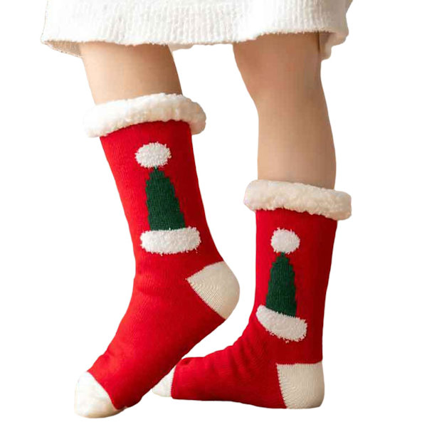 1 Par Mid Tube Socks Elements Plysch Medium Tube Tjock Hög Elast D