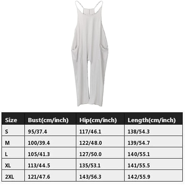 Jumpsuit Med Fickor, Damoverall Jumpsuits Med Fickor, Sle