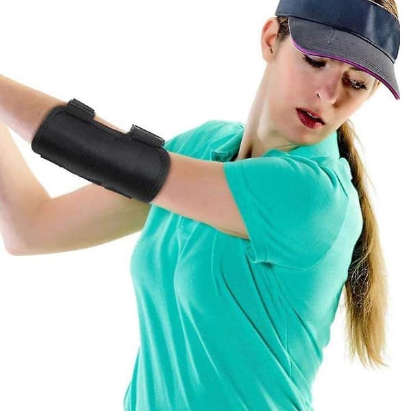 Golf Swing Träningshjälp Armbåge, Golf Swing Träning, Rak Arm Golf Träning