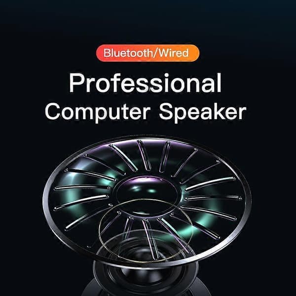 4D Datorhögtalare Soundbar Stereo Subwoofer Bluetooth-högtalare