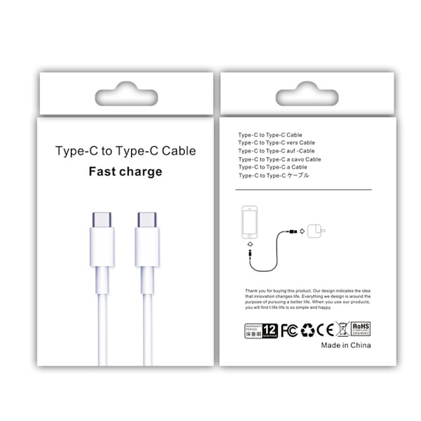För Iphone 20W Laddare Apple 11/12/13 Usb-c Till Lightning Strömadapter 1m Datakabel Eu Kontakt