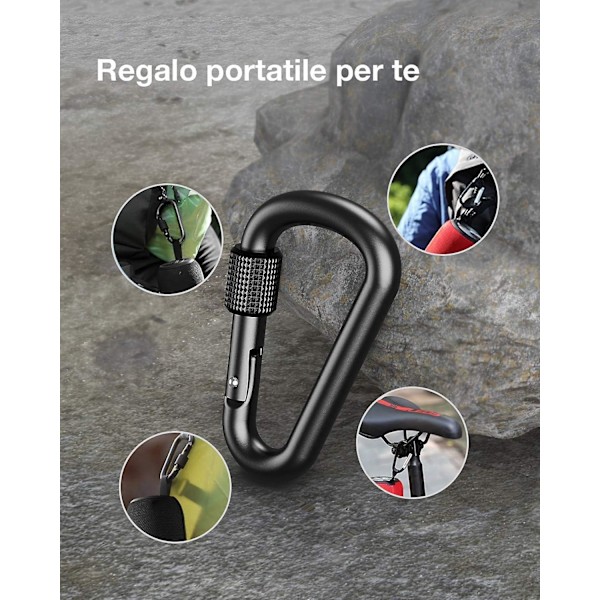 Bärbar Bluetooth-högtalare, Trådlös Mini Dubbelparning Bluetooth 5.0 Högtalare, HD 360 Surroundljud och Bas IPX7 (Röd)