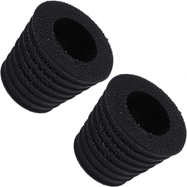 2-pack 1,5\" paraplykil, koner för utebord med 50-69 mm öppningshål (2, svart)