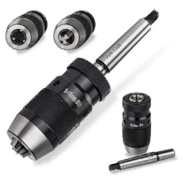 Borrfoder Snabbspänningsborrchuck 1-16Mm B16 Med Kona