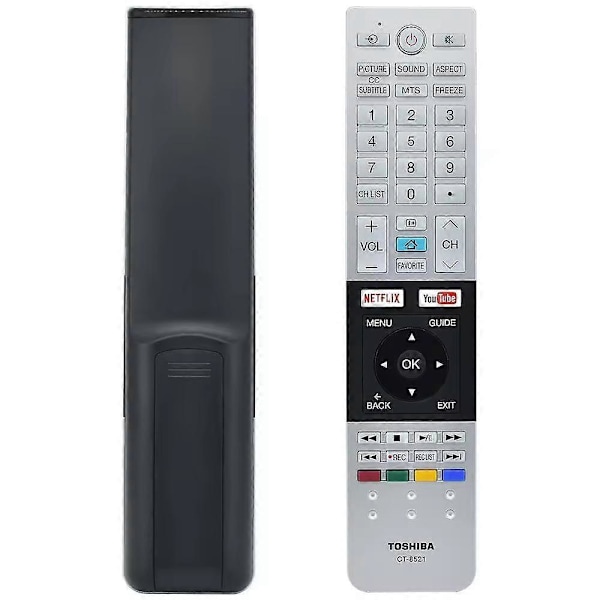 Ny Original CT-8521 Fjärrkontroll För Toshiba Smart TV F40L3400 50L3400 CT-8516