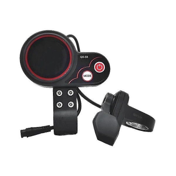 Qs-s4 72v tumgasreglage LCD-display instrument + omkopplarknappsats endast för Zero 11x elscooter