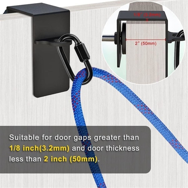 Heavy Duty Dörrankarfäste för Fitness Strap Resistan