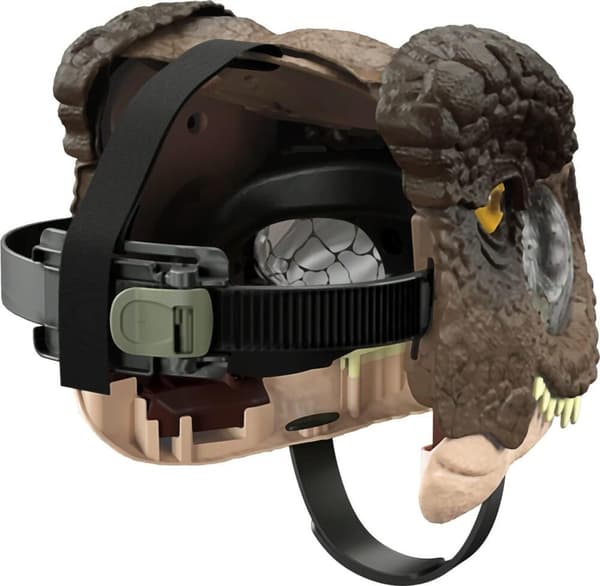 Jurassic World Dinosaurie Cosplay Mask Med Rörlig Mun