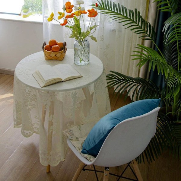 Bordsduk Pastoral Spets Polyester Rektangulär Duk Höst Jul Tvättbar Bordsöverdrag För Bröllopsfest Evenemang Bankett Kök Hem Picknick Inomhus