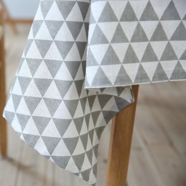 Bordsduk, Geometriska Färgglada Trianglar Geometriska Pyramidformer Moderna Mönster New Age Konst Urban Hem, Rektangulär Bordsduk För Matsal Kök