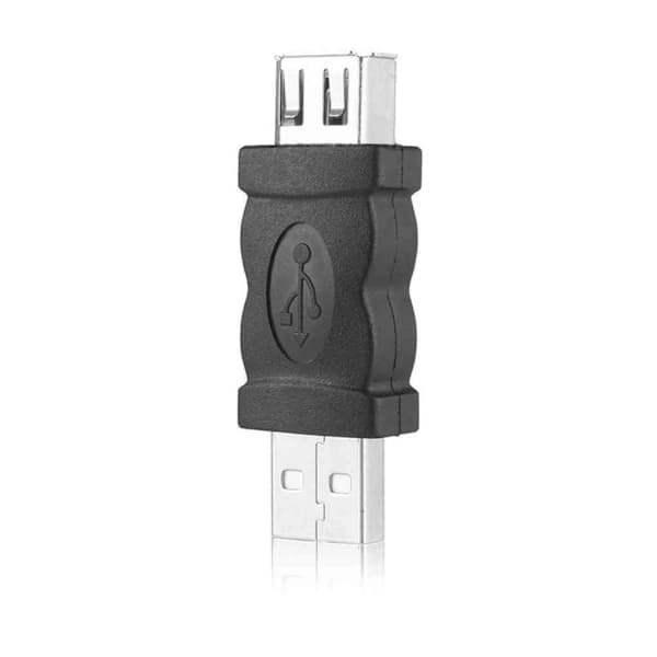 Firewire IEEE 1394 6-pin til USB Type 1.1/2.0 A-adapter - Perfekt som bildet, SE