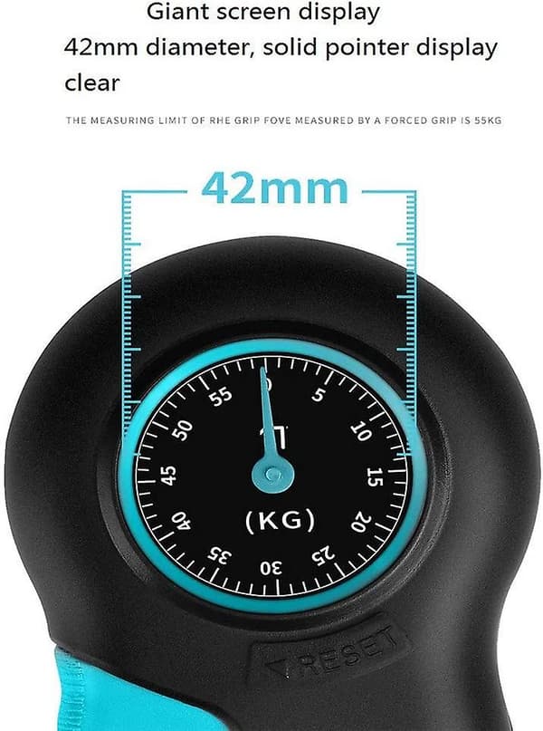 Handtränare Handgreppsstyrka Förstärkare, Handledsförstärkare, Digital Hand Dynamometer Greppstyrkemätare na