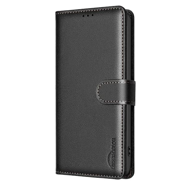 Etui kompatibelt med iPhone 12/12 Pro etui - RFID-blokering og stativ