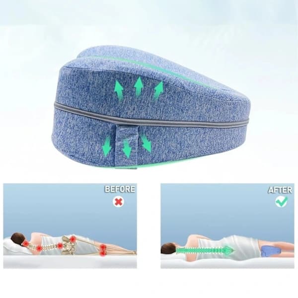 Knæpude i Memory Foam – Ergonomisk Pude til knæ, DK