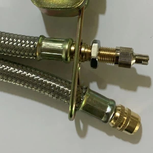 2-pack, Förlängare för däckventil, Förlängare för däckventilstam för lastbil, buss och släpvagnsdäck, 18 cm, A