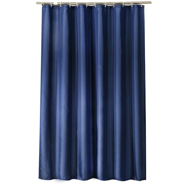 100 x 180 cm Blått Duschdraperi, Mögelresistent Polyester Badrumsgardin Vattentätt Duschdraperi Tyg Tvättbara Duschdraperier, A