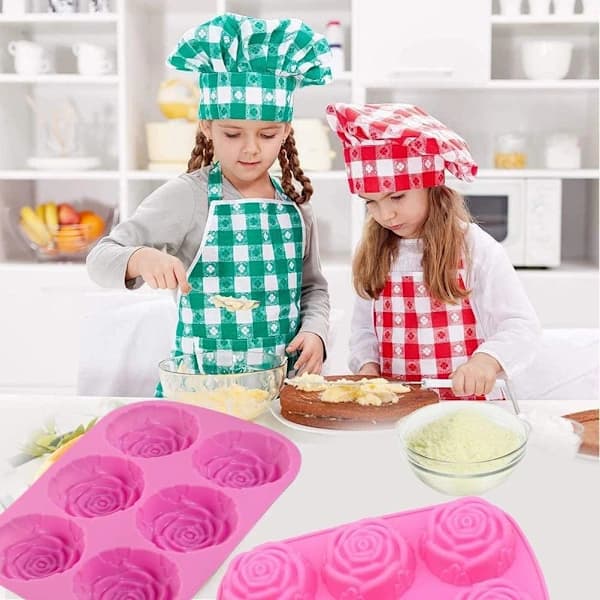 Silicone Mold / Ice Mold / Baking Mold in Silicone – Roses, SE
