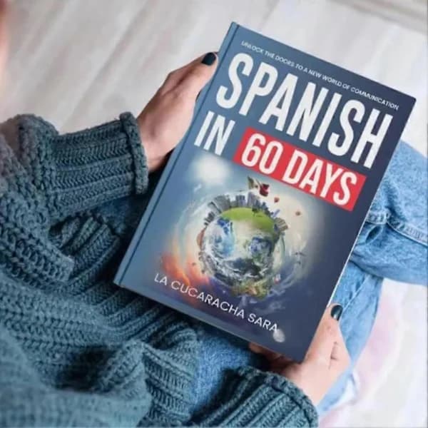 Spanish in 60 Days Language Learning Workbook - Learn Local Slang and Conversation Starters with Practical Grammar, EN