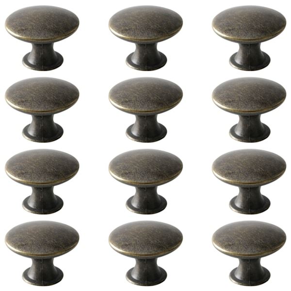 Cabinet Handle Drawer Handle with Screws 12-pack Bronze Bronze,AB