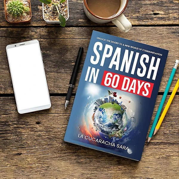 Spanish in 60 Days Language Learning Workbook - Learn Local Slang and Conversation Starters with Practical Grammar, EN
