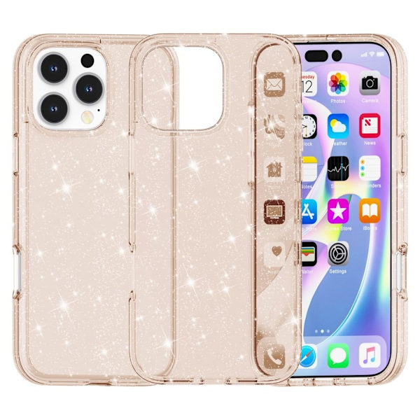 iPhone 16 Pro Max Skal - Guld Guld na