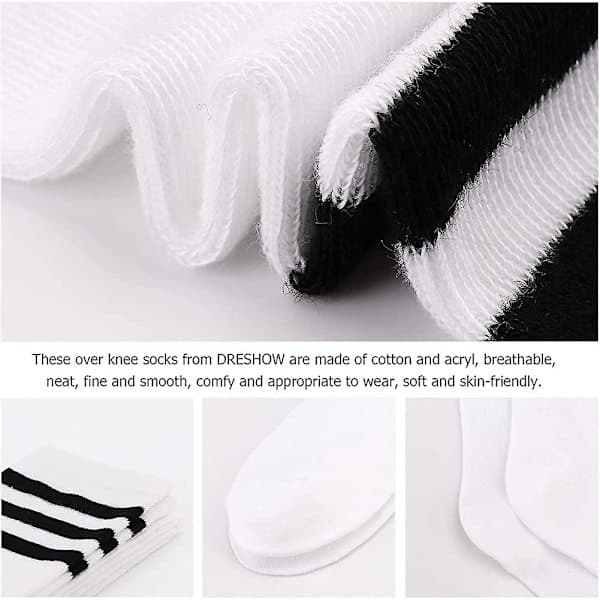 Women's Extra Long Over Knee Socks Long Heilwiy Gift,AB