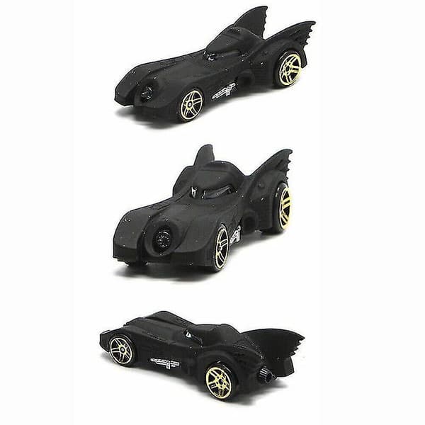 Set med 6 Batmobile leksaksbilar i metall null none na