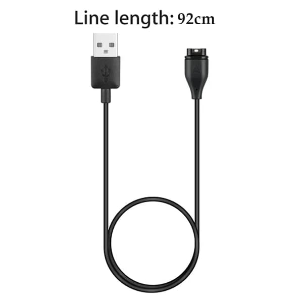 Charging Cable for Garmin Devices, Durable and Premium USB C Charger Compatible with Fenix 5X Vivoactive 3 Forerunner, AB
