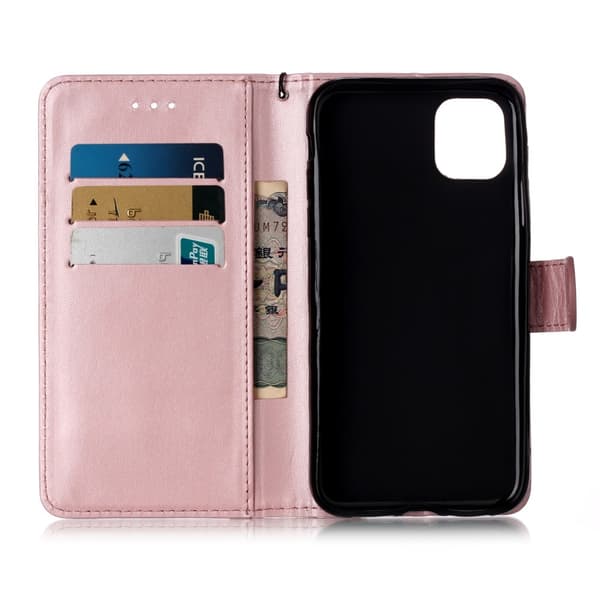 iPhone 11 - Plånboksfodral - Roséguld Roséguld Roséguld na