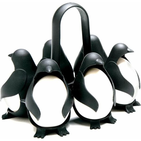 Ägghållare Äggkopp Rolig Äggkopp Svart Äggkopp Äggförvaringslåda Pl,A